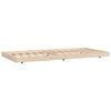 vidaXL Cadre de lit sans matelas 75x190 cm bois de pin massif