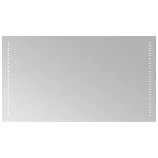 vidaXL Miroir de salle de bain &agrave; LED 50x90 cm