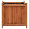 vidaXL Jardinières surélevées 2 pcs 50x50x50 cm Bois de sapin