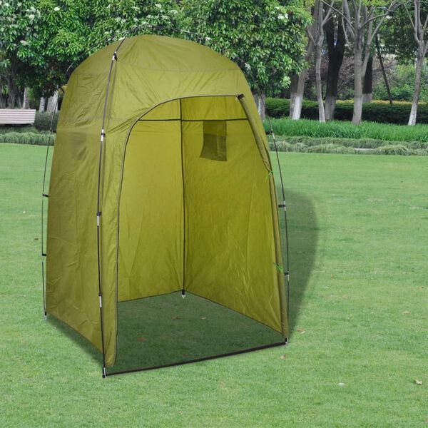 vidaXL Toilette portable de camping avec tente 10+10 L