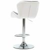 vidaXL Tabouret de bar Gris 44 x 48 x 105,5 cm Simili cuir