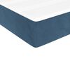 vidaXL Matelas de lit &agrave; ressorts ensach&eacute;s fermet&eacute; moyenne Bleu fonc&eacute; 80x200x20 cm