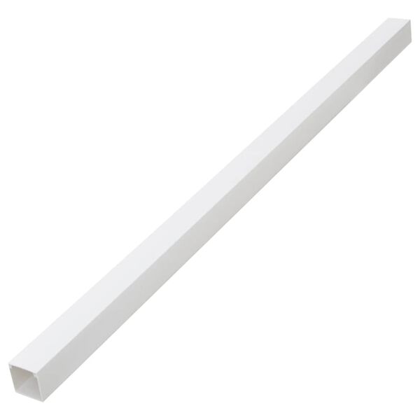 vidaXL Goulotte de c&acirc;ble 100x40 mm 10 m PVC