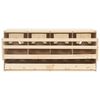 vidaXL Pondoir 4 compartiments 106x40x45 cm bois de pin massif