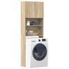 vidaXL Meuble de machine à laver chêne sonoma bois d'ingénierie