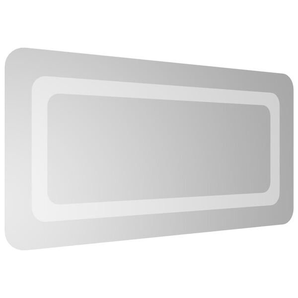 vidaXL Miroir de salle de bain &agrave; LED 30x60 cm