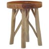 vidaXL Tabouret Marron Bois de teck