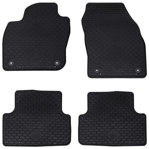 vidaXL Tapis de voiture 4 pc Adapt&eacute; pour VW T-CROSS 2019- Caoutchouc