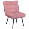 vidaXL Chaise de relaxation rose 64x74x84 cm velours