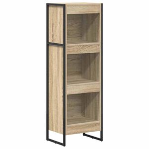 vidaXL Biblioth&egrave;que 40 x 30 x 121 cm Bois d'ing&eacute;nierie Sonoma