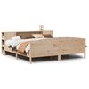 vidaXL Lit biblioth&egrave;que sans matelas 180x200 cm bois massif de pin