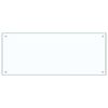 vidaXL Dosseret de cuisine Transparent 100x40 cm Verre tremp&eacute;