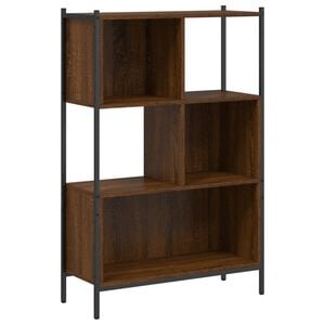 vidaXL Biblioth&egrave;que ch&ecirc;ne marron 72x28x109 cm bois d'ing&eacute;nierie