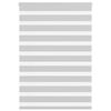vidaXL Store z&egrave;bre gris clair largeur du tissu 105,9 cm polyester