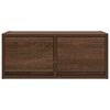 vidaXL Meuble TV ch&ecirc;ne marron 60x31x25,5 cm bois d'ing&eacute;nierie