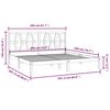 vidaXL Cadre de lit sans matelas noir bois massif 200x200 cm