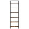 vidaXL &Eacute;tag&egrave;re Ch&ecirc;ne fum&eacute; 60 x 24 x 203 cm Bois d'ing&eacute;nierie