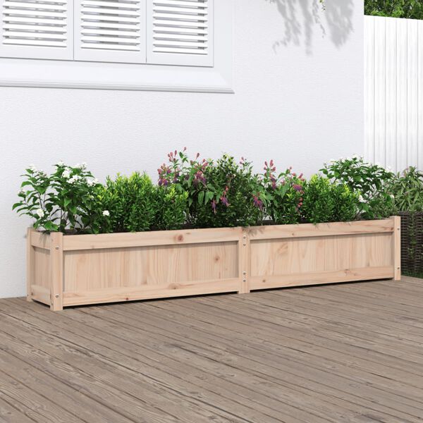 vidaXL Jardini&egrave;re 180x31x31 cm bois de pin massif