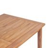 vidaXL Table de bar de jardin 120x65x110 cm Bois de teck solide