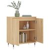 vidaXL Buffet Ch&ecirc;ne sonoma 60x35x70 cm Bois d'ing&eacute;nierie
