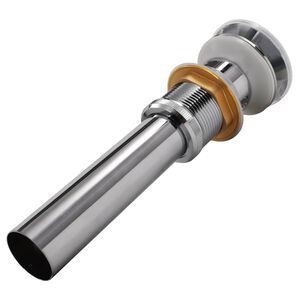 vidaXL Drain d'&eacute;vier escamotable Acier inoxydable