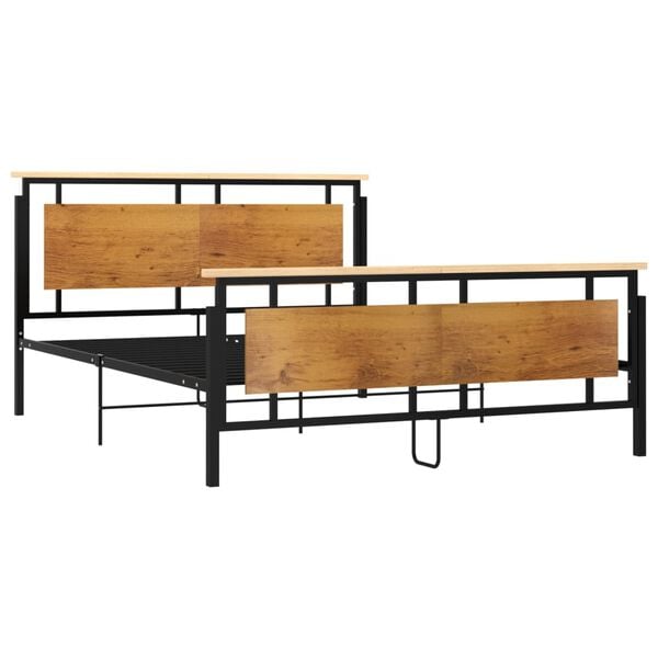 vidaXL Cadre de lit sans matelas métal 160x200 cm
