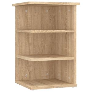 vidaXL Armoire lat&eacute;rale ch&ecirc;ne sonoma 35x35x55 cm bois d'ing&eacute;nierie