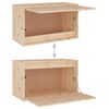 vidaXL Meubles TV 3 pcs Bois massif de pin