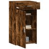 vidaXL Buffet ch&ecirc;ne fum&eacute; 50x42,5x93 cm bois d'ing&eacute;nierie