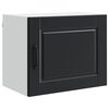 vidaXL Meuble mural PORTO Noir 50 x 31 x 40 cm Bois d'ing&eacute;nierie