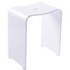 RIDDER Tabouret de salle de bain Trendy blanc