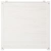 vidaXL Jardinière blanc 70x70x70 cm bois de pin massif