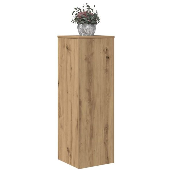 vidaXL Support pour plantes 33x33x100 cm bois d'ingénierie