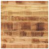 vidaXL Dessus de table 80x80x1,5 cm carr&eacute; bois massif de manguier brut