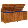 vidaXL Bo&icirc;te de rangement de jardin 200x80x75 cm Bois d'acacia solide