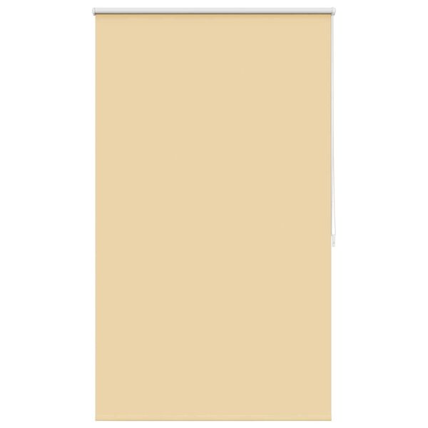 vidaXL Store enrouleur occultant 124,4 x 175 cm, largeur du tissu 120 cm, beige