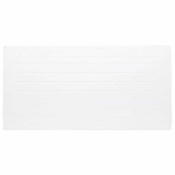 vidaXL Panneaux muraux 3D 10 pcs gris clair 100x50 cm EPS