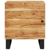 vidaXL Table de chevet 40x33x46 cm Bois d'acacia massif