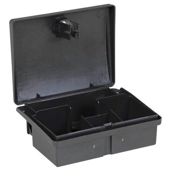 vidaXL Pi&egrave;ges &agrave; souris 20 pcs noir 13x10x4 cm