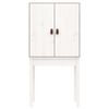 vidaXL Buffet haut Blanc 60x40x120 cm Bois massif de pin