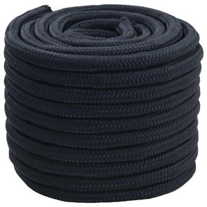 vidaXL Corde de bateau 1.8 mm 50 m Bleu royal Polyester