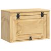 vidaXL Armoire SKI Brun Miel 60 x 32 x 40 cm Pin massif