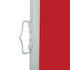 vidaXL Auvent lat&eacute;ral r&eacute;tractable de patio 600x160 cm rouge