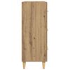 vidaXL Buffet Ch&ecirc;ne artisanal 69,5 x 34 x 90 cm Bois d'ing&eacute;nierie