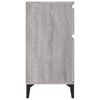 vidaXL Table de chevet sonoma gris 40x35x70 cm