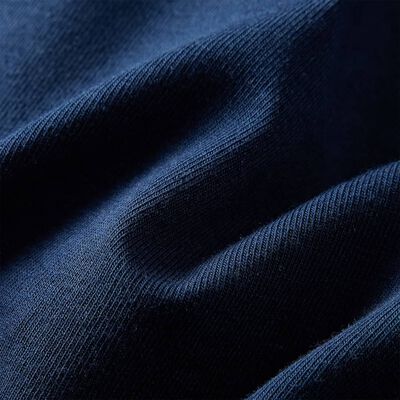 Robe pour enfants à manches longues bleu marine 92