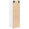 vidaXL Armoire murale Blanc 30x30x100 cm Bois de pin massif