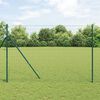 vidaXL Clôture Euro Vert 1.6 x 10 m Fer revêtu de PVC