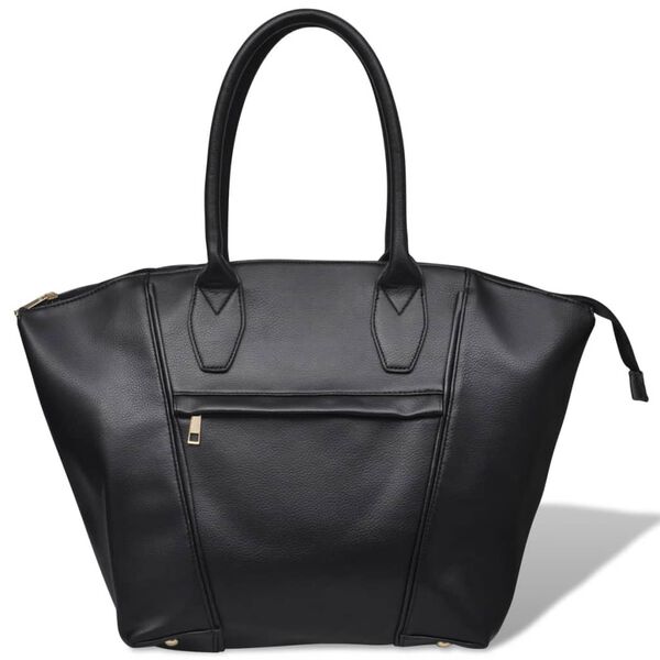 Sac à main carré noir