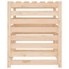 vidaXL Composteur 63,5x63,5x77,5 cm Bois massif de pin